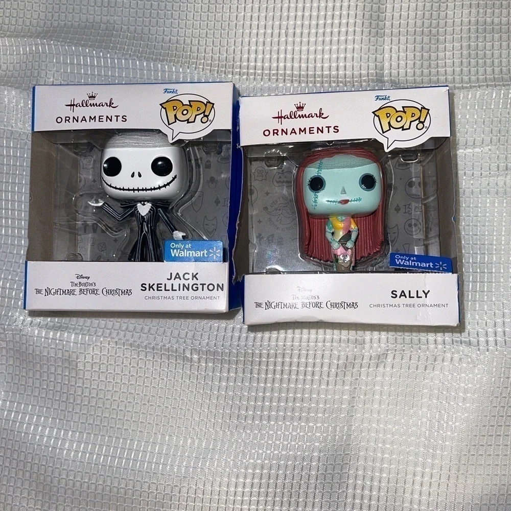 2021 Hallmark Funko POP Nightmare Before Christmas Jack & Sally ornament